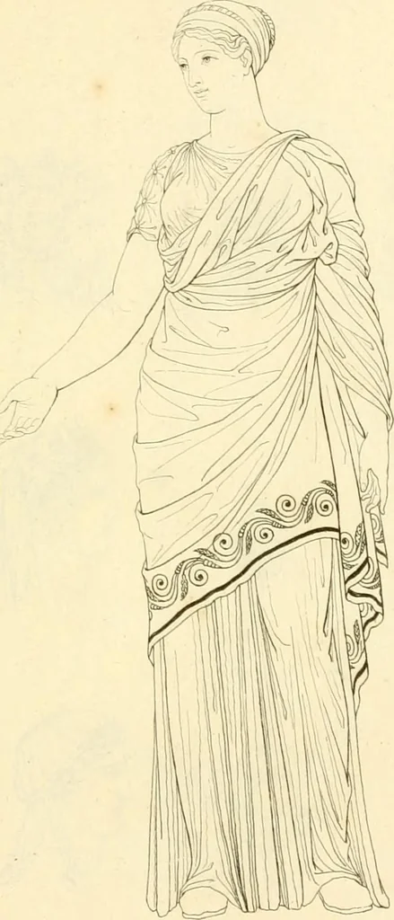 An illustration from Costume of the ancients, 1812, leaf 458