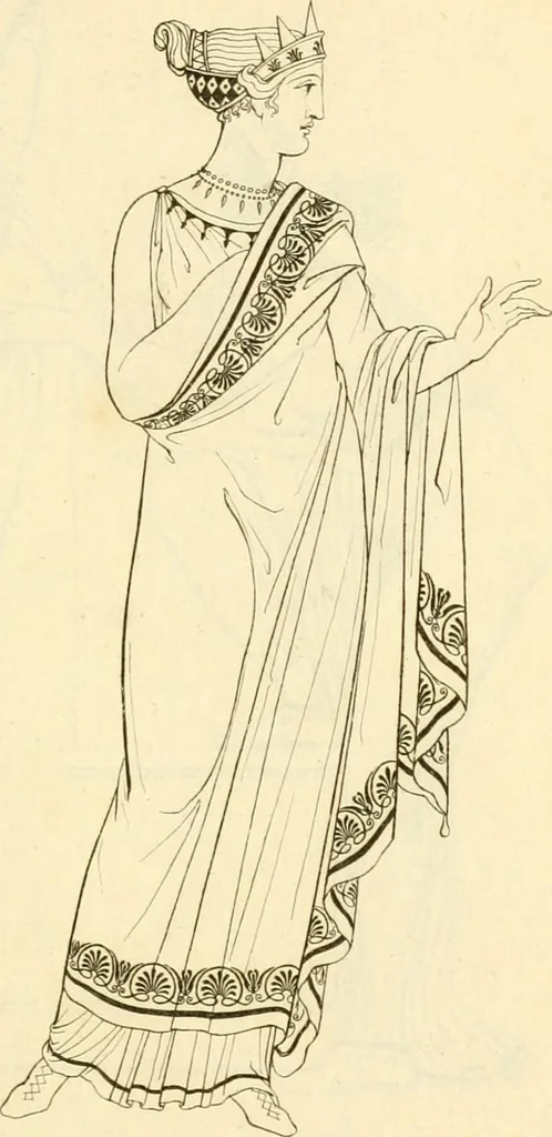 An illustration from Costume of the ancients, 1812, leaf 462