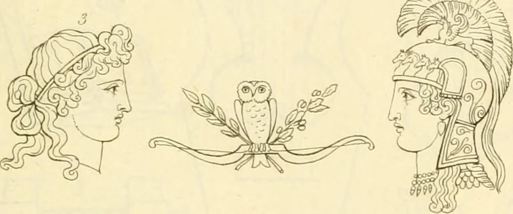 An illustration from Costume of the ancients, 1812, leaf 468