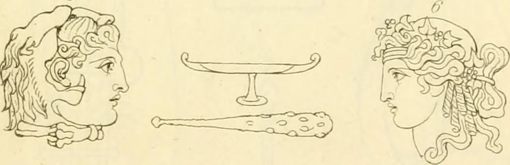 An illustration from Costume of the ancients, 1812, leaf 468