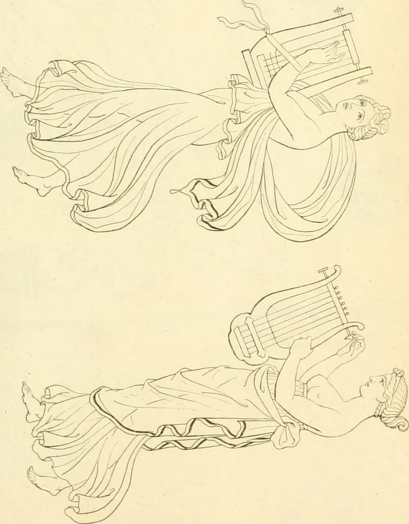 An illustration from Costume of the ancients, 1812, leaf 476