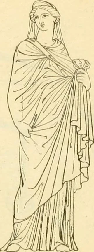 An illustration from Costume of the ancients, 1812, leaf 488