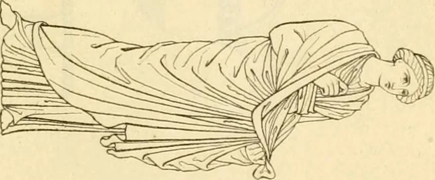 An illustration from Costume of the ancients, 1812, leaf 488