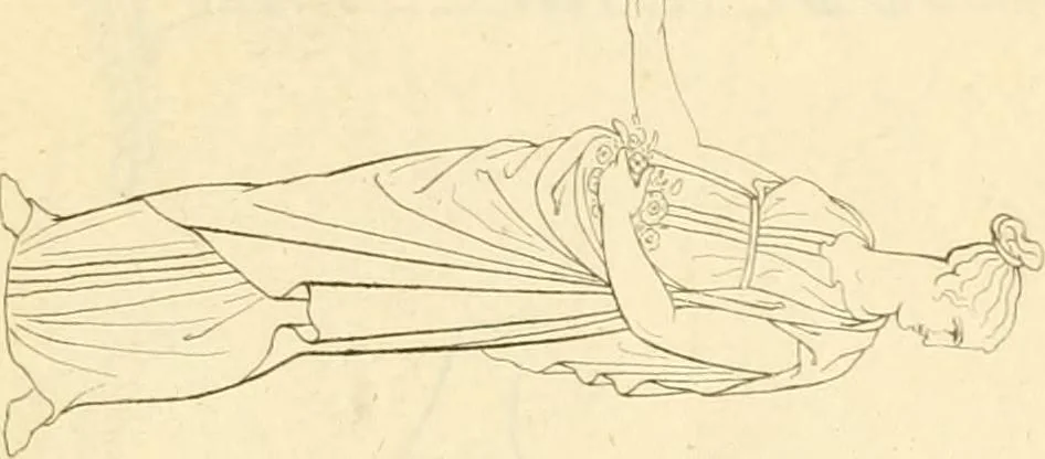 An illustration from Costume of the ancients, 1812, leaf 494