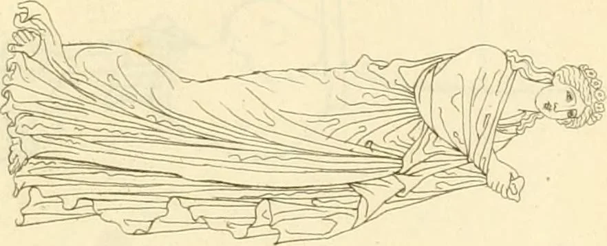 An illustration from Costume of the ancients, 1812, leaf 500