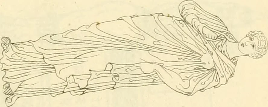 An illustration from Costume of the ancients, 1812, leaf 500