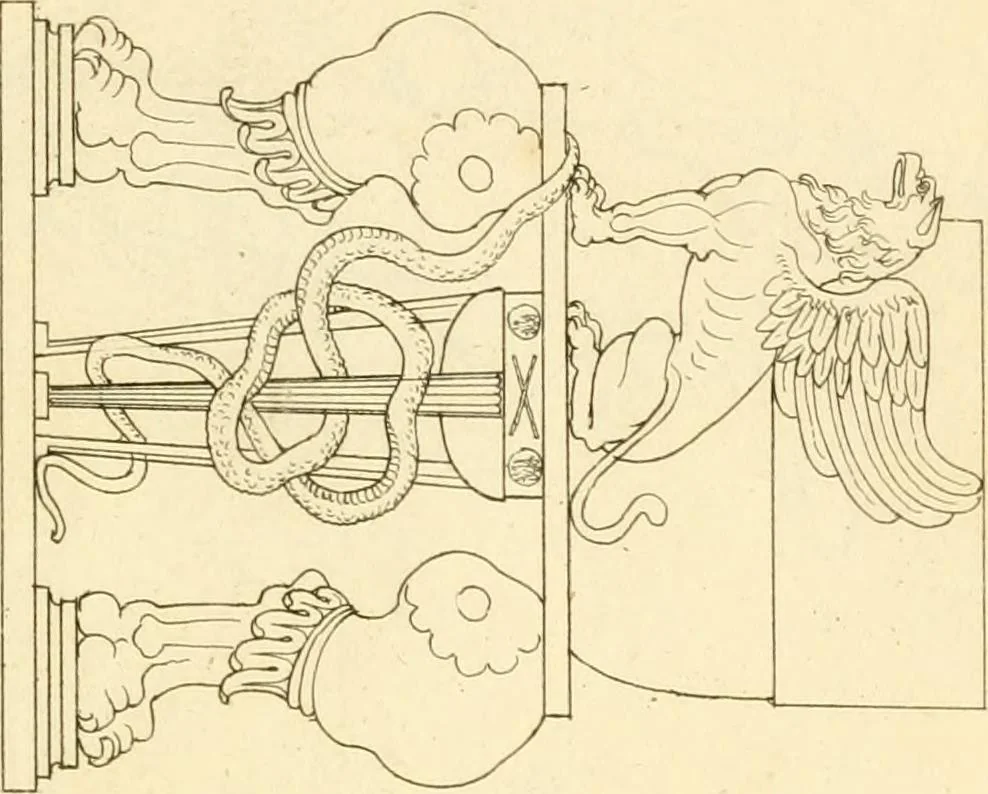 An illustration from Costume of the ancients, 1812, leaf 502