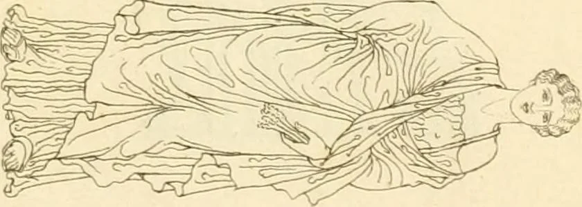 An illustration from Costume of the ancients, 1812, leaf 508