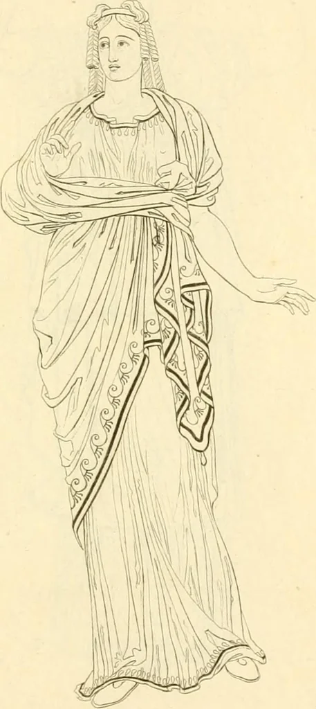 An illustration from Costume of the ancients, 1812, leaf 514