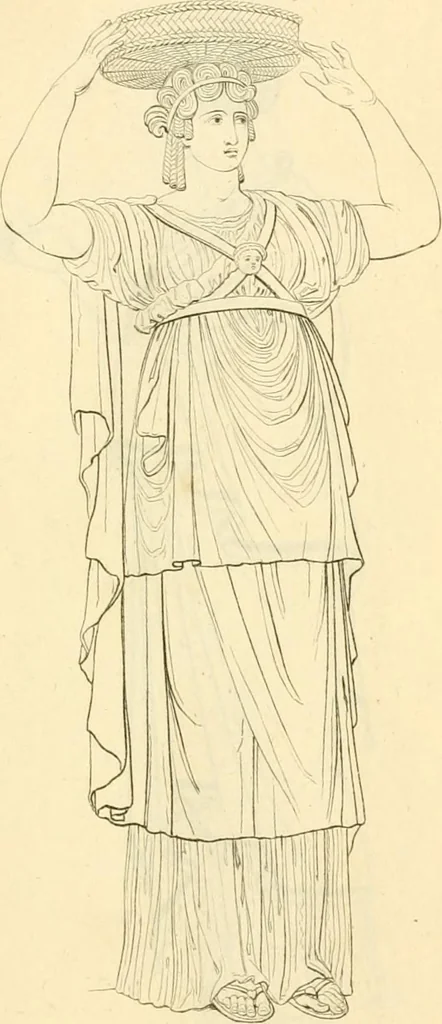 An illustration from Costume of the ancients, 1812, leaf 516