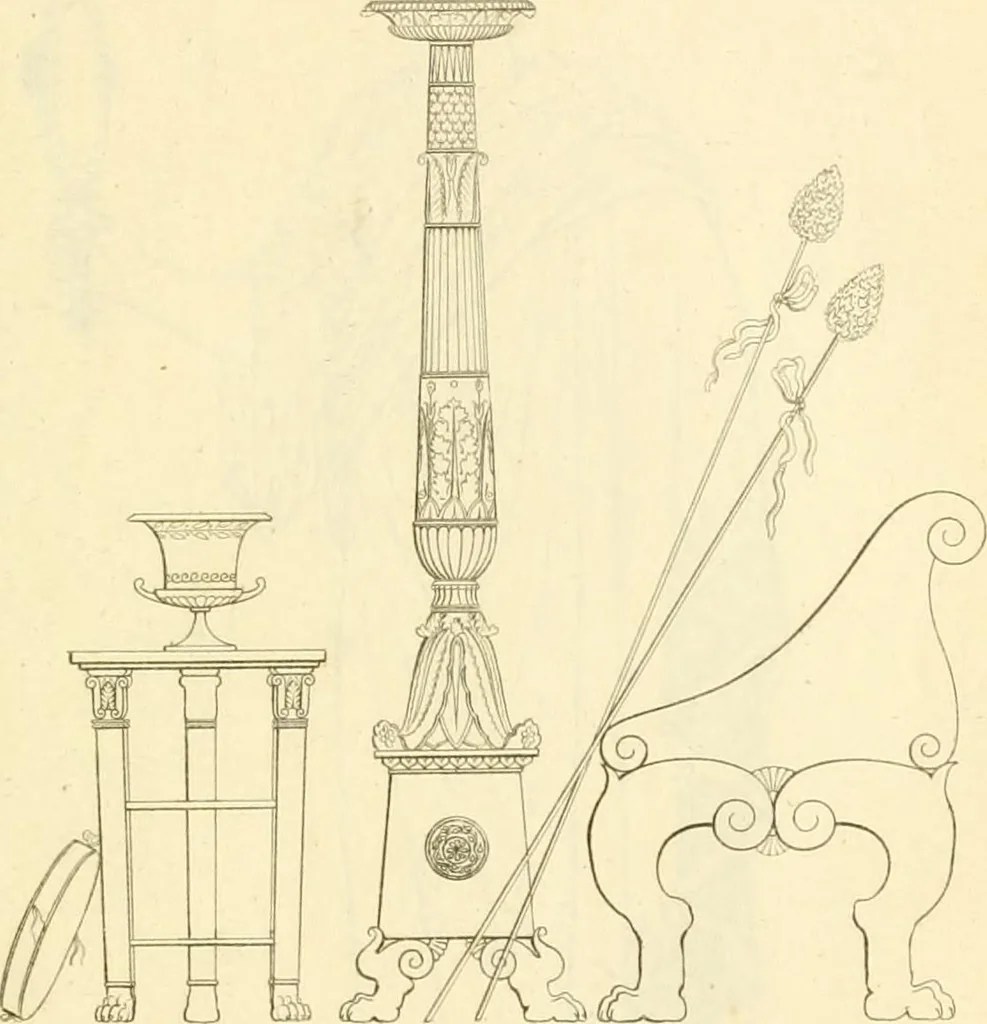 An illustration from Costume of the ancients, 1812, leaf 522