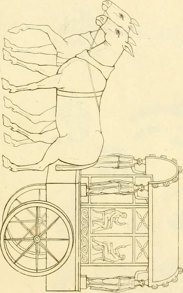 An illustration from Costume of the ancients, 1812, leaf 530