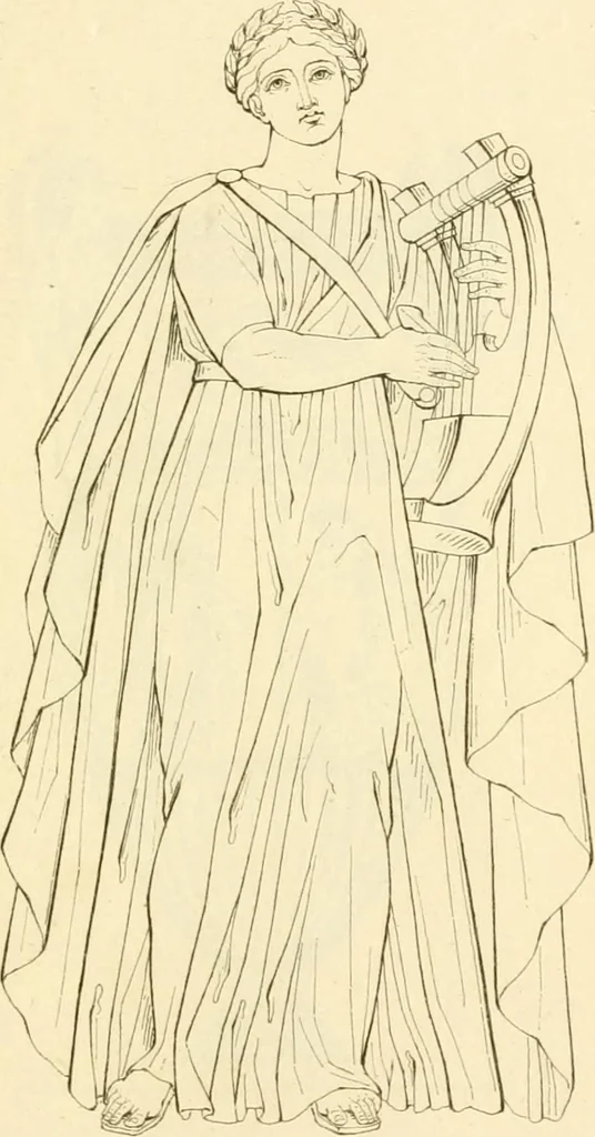 An illustration from Costume of the ancients, 1812, leaf 544