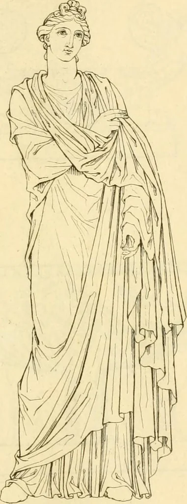 An illustration from Costume of the ancients, 1812, leaf 550