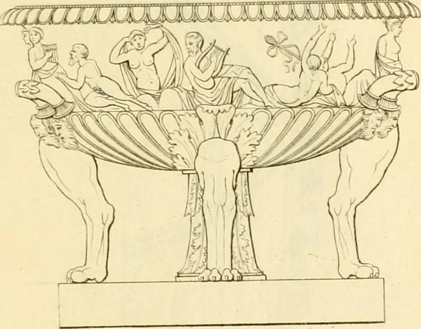 An illustration from Costume of the ancients, 1812, leaf 552