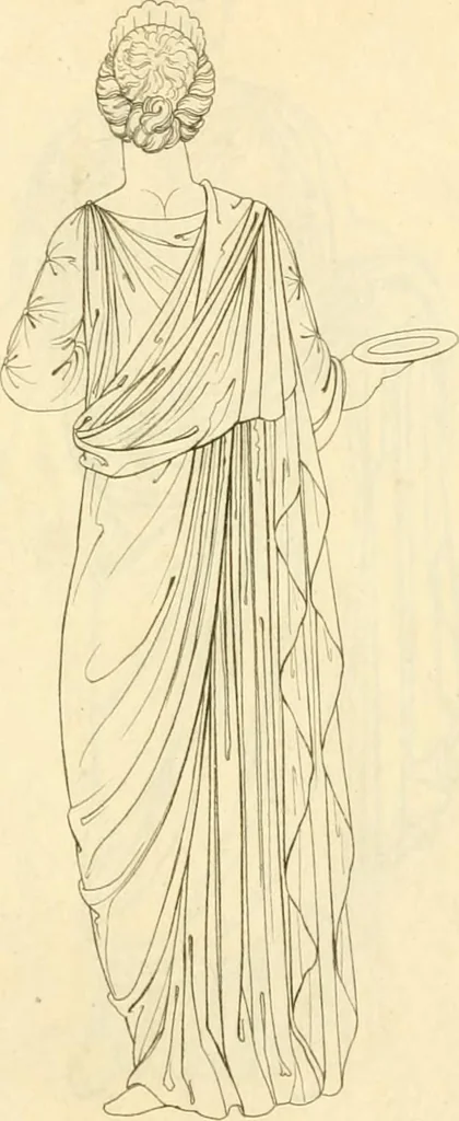 An illustration from Costume of the ancients, 1812, leaf 572