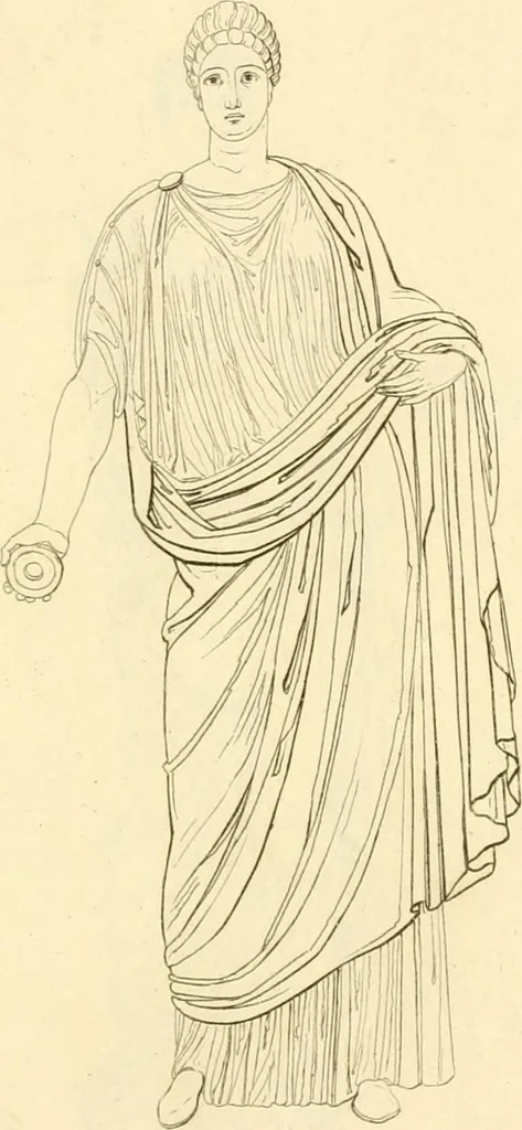 An illustration from Costume of the ancients, 1812, leaf 574