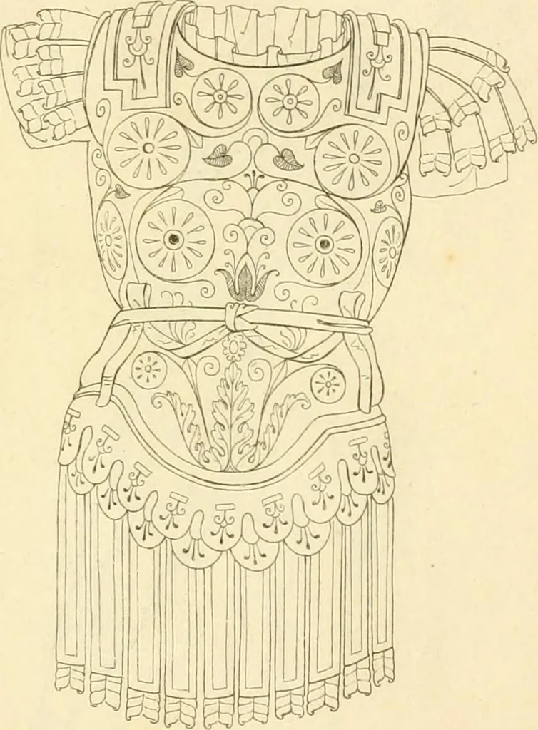 An illustration from Costume of the ancients, 1812, leaf 590
