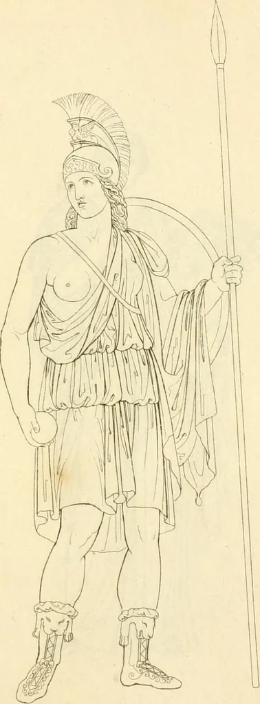 An illustration from Costume of the ancients, 1812, leaf 600