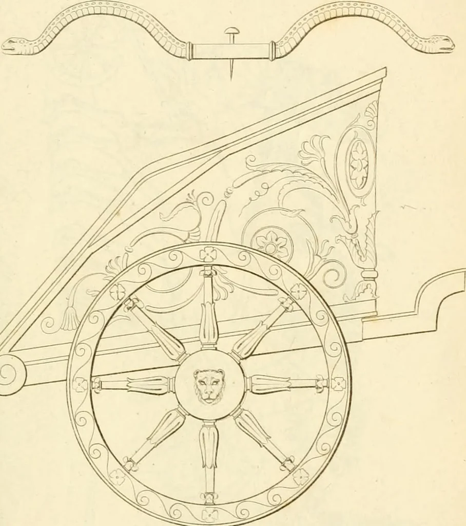An illustration from Costume of the ancients, 1812, leaf 612