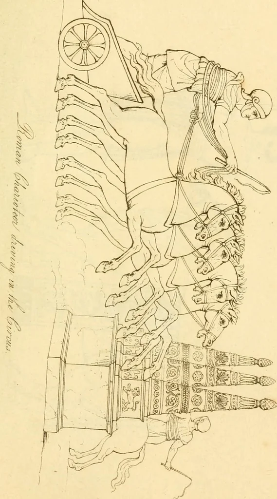 An illustration from Costume of the ancients, 1812, leaf 614