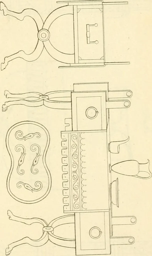 An illustration from Costume of the ancients, 1812, leaf 624