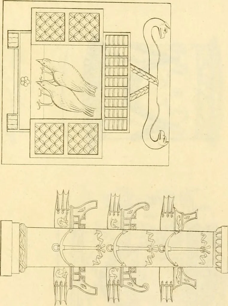 An illustration from Costume of the ancients, 1812, leaf 630