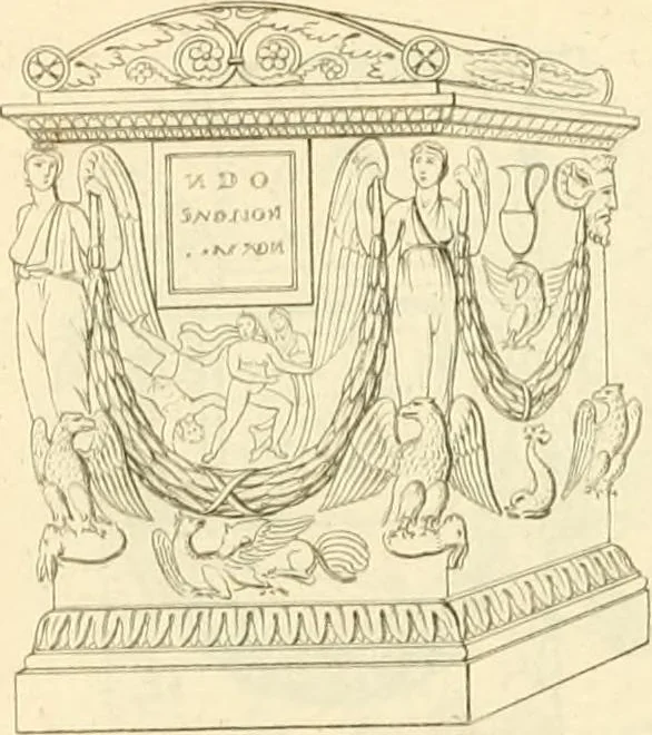 An illustration from Costume of the ancients, 1812, leaf 632