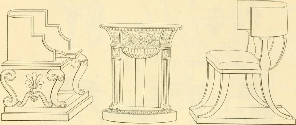 An illustration from Costume of the ancients, 1812, leaf 636