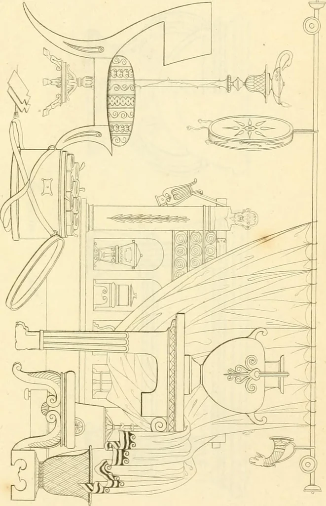 An illustration from Costume of the ancients, 1812, leaf 638