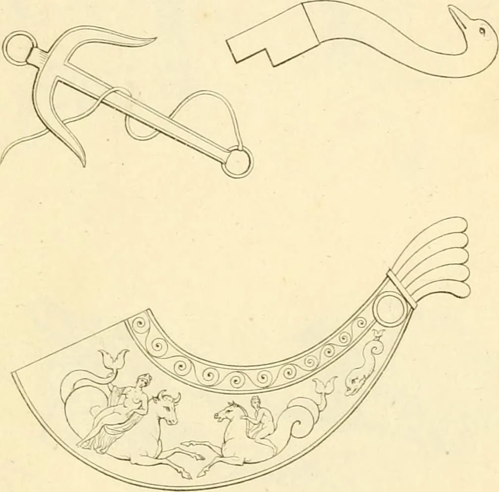 An illustration from Costume of the ancients, 1812, leaf 648