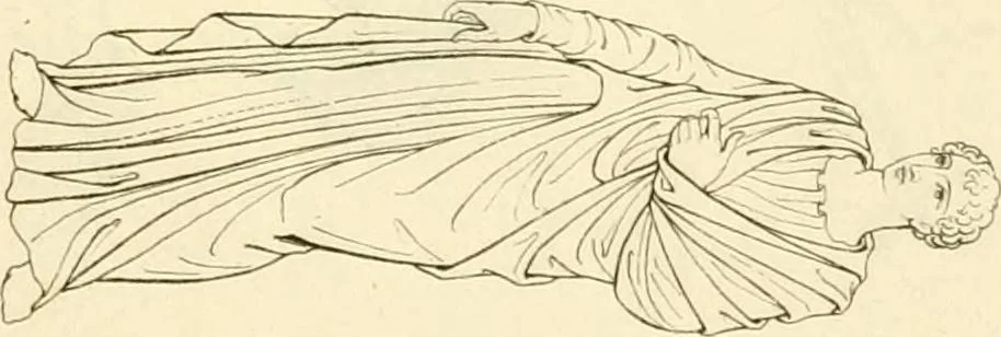 An illustration from Costume of the ancients, 1812, leaf 656