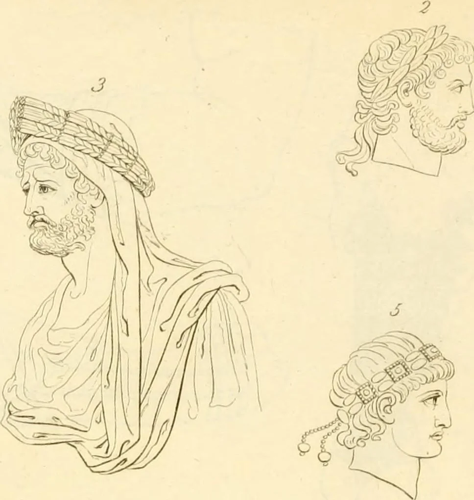 An illustration from Costume of the ancients, 1812, leaf 660