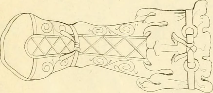 An illustration from Costume of the ancients, 1812, leaf 666