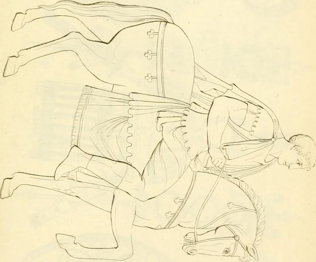 An illustration from Costume of the ancients, 1812, leaf 676