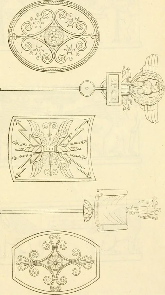 An illustration from Costume of the ancients, 1812, leaf 680