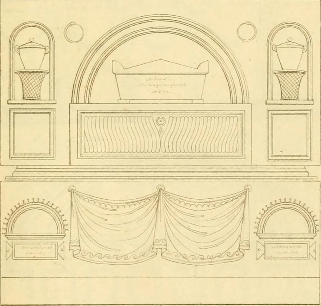 An illustration from Costume of the ancients, 1812, leaf 684