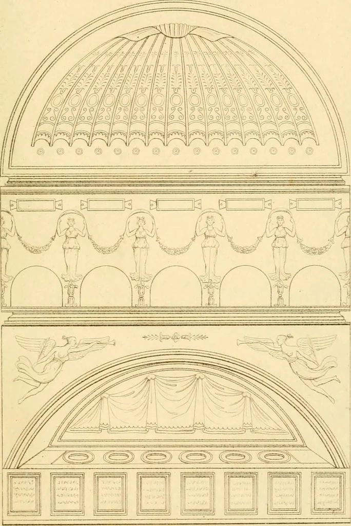 An illustration from Costume of the ancients, 1812, leaf 686