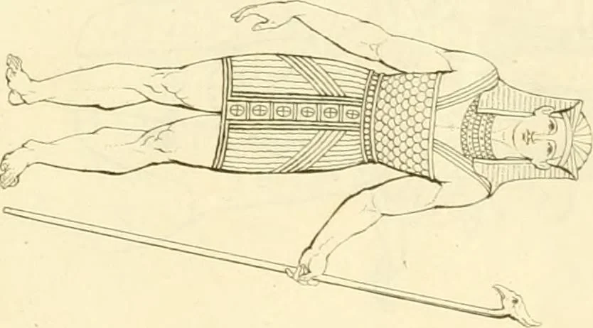An illustration from Costume of the ancients, 1812, leaf 82