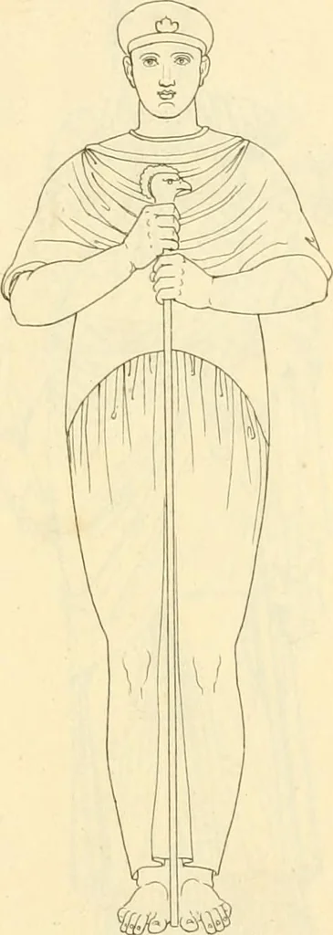 An illustration from Costume of the ancients, 1812, leaf 94
