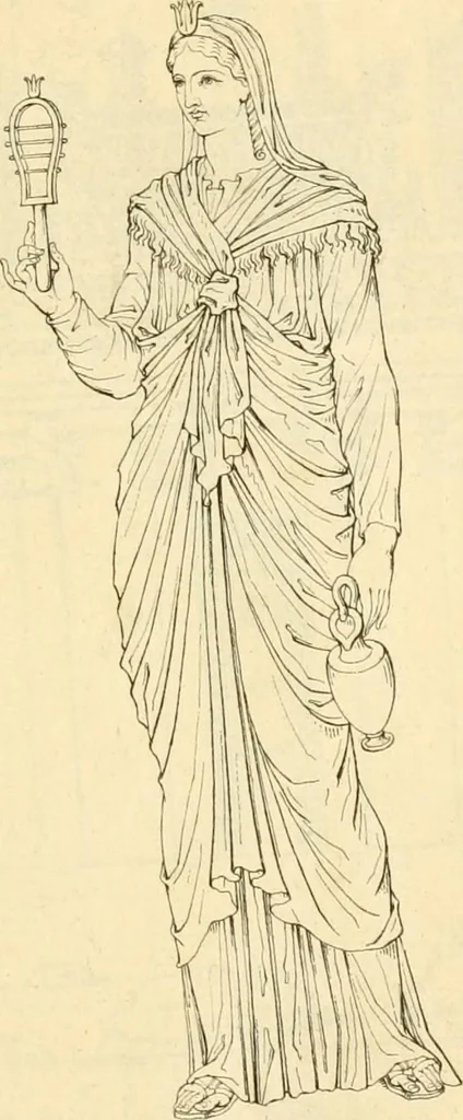 An illustration from Costume of the ancients, 1812, leaf 98