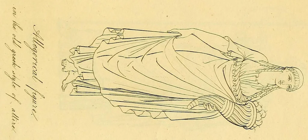 An illustration from Costume of the ancients, 1812, leaf 173