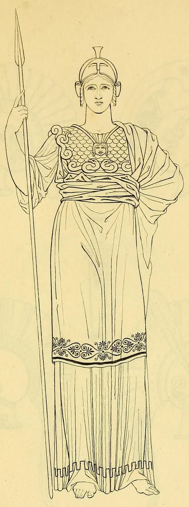An illustration from Costume of the ancients, 1812, leaf 223