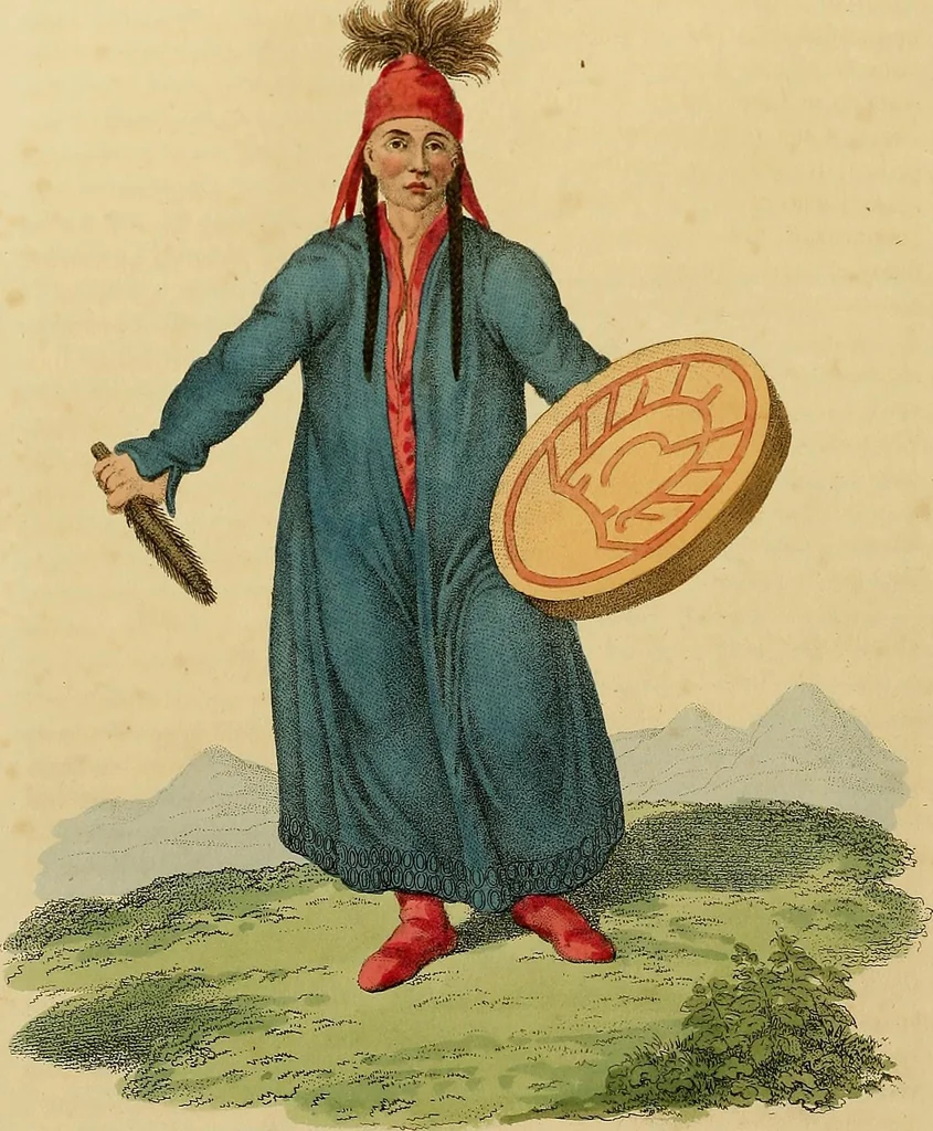 An illustration from Costume of the Russian empire : illustrated by upwards of seventy richly coloured engravings .., 1811, leaf 159