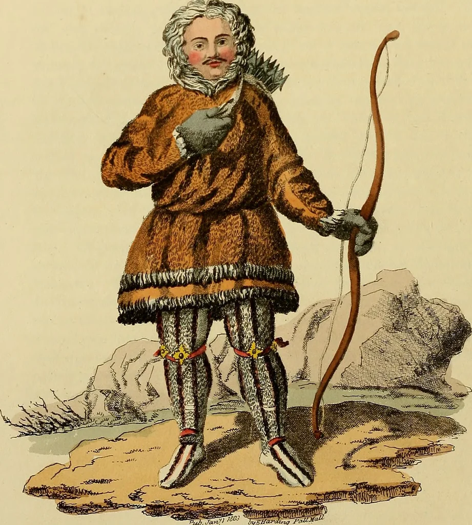 An illustration from Costume of the Russian empire : illustrated by upwards of seventy richly coloured engravings .., 1811, leaf 191