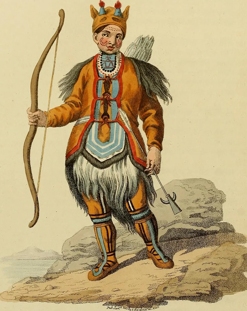 An illustration from Costume of the Russian empire : illustrated by upwards of seventy richly coloured engravings .., 1811, leaf 207