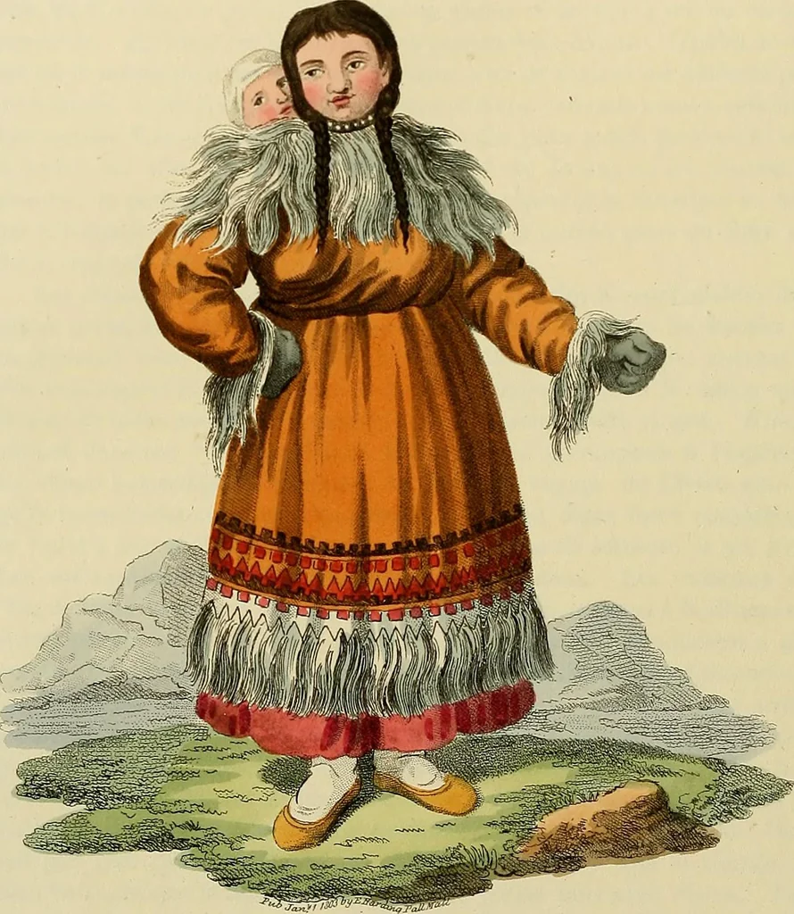 An illustration from Costume of the Russian empire : illustrated by upwards of seventy richly coloured engravings .., 1811, leaf 227