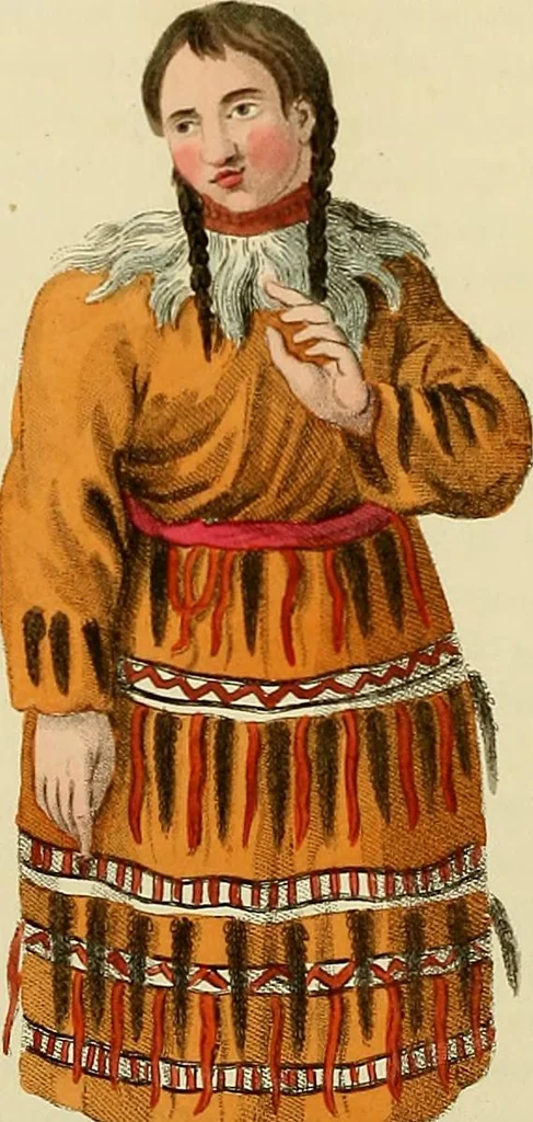 An illustration from Costume of the Russian empire : illustrated by upwards of seventy richly coloured engravings .., 1811, leaf 231