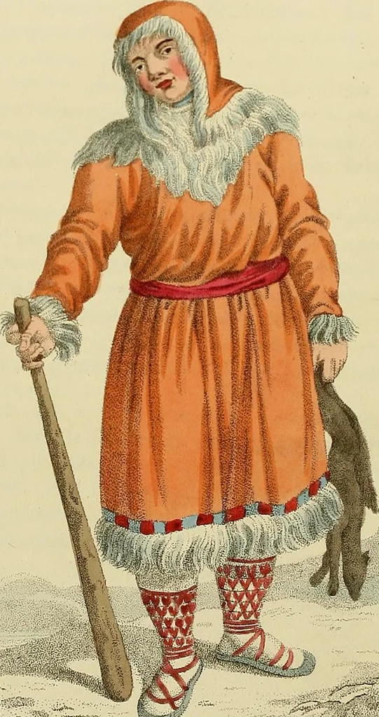 An illustration from Costume of the Russian empire : illustrated by upwards of seventy richly coloured engravings .., 1811, leaf 239