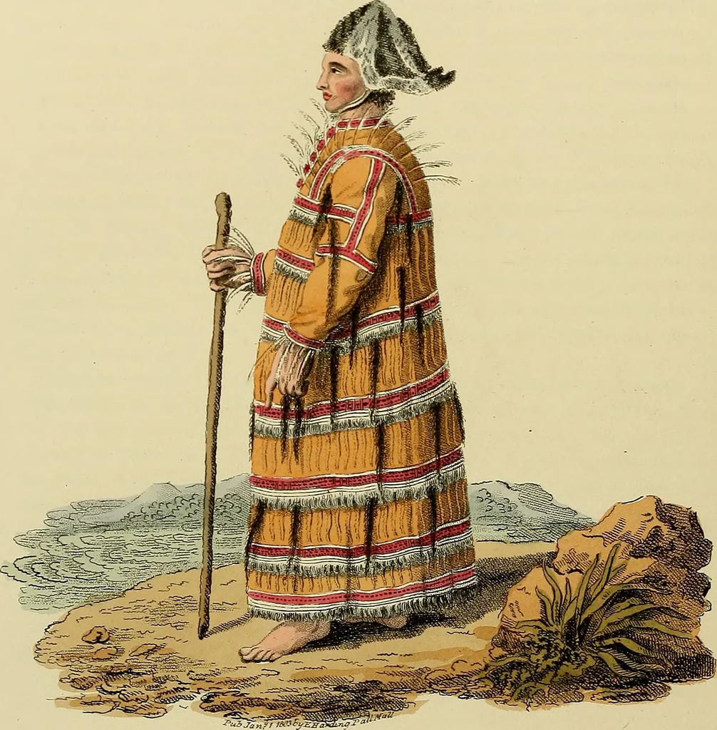 An illustration from Costume of the Russian empire : illustrated by upwards of seventy richly coloured engravings .., 1811, leaf 263